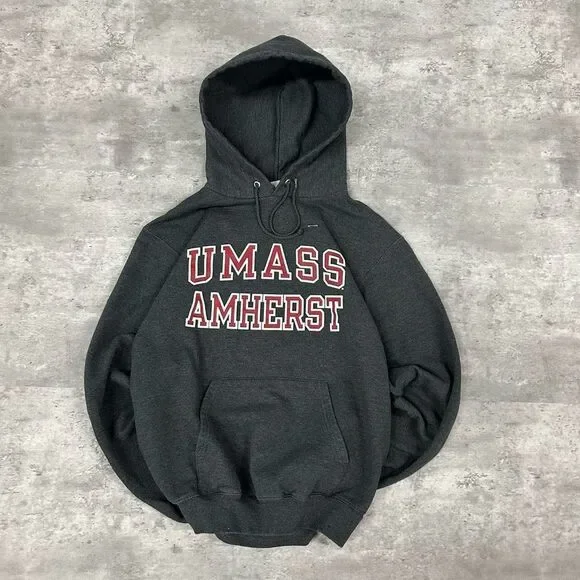 Champion Shirts Championumass Amherst Gray Pullover Hoodie